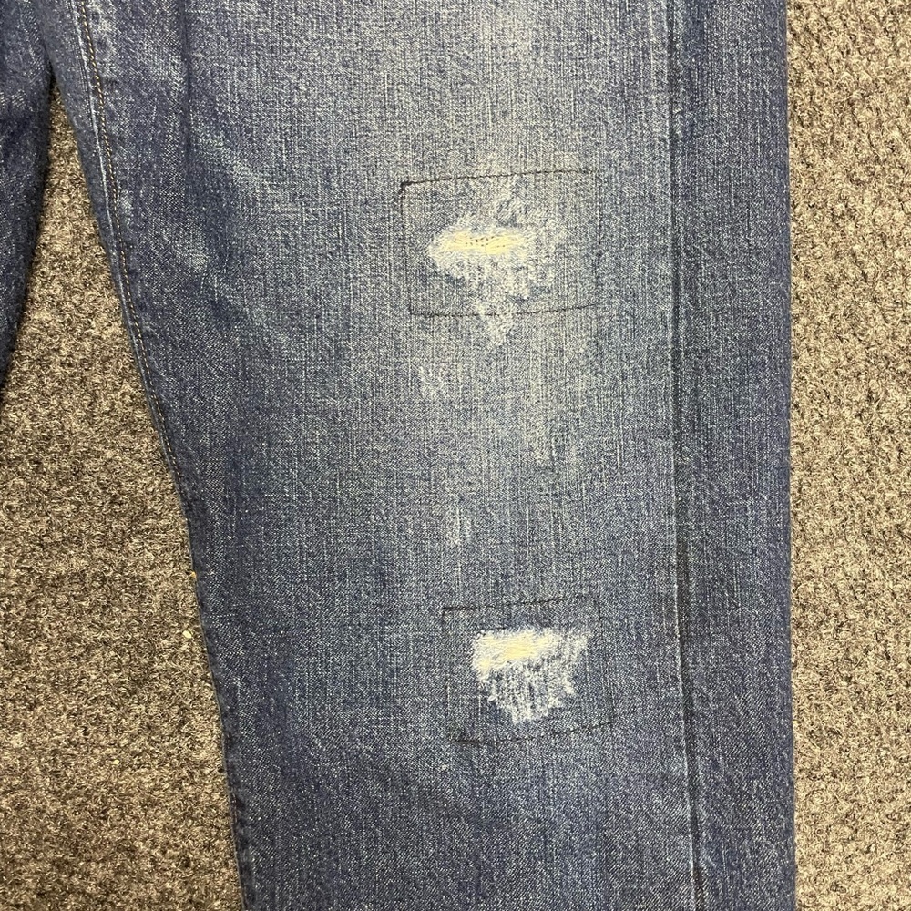 Madewell Vintage Heritage Cropped Jeans Womens Size 29 Distressed Medium Wash - Picture 2 of 9